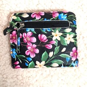 Mundi floral mini wallet